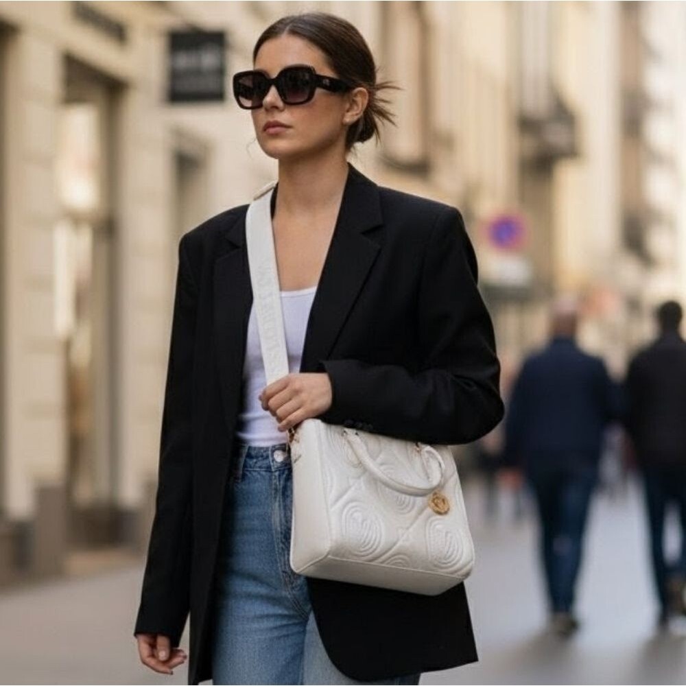 Valentino Orlandi Vegan Leather Crossbody – New with Tags ✨